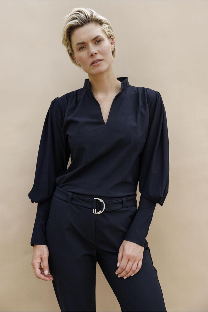 DIEKE BLOUSE BAS T20 0170 BLACK